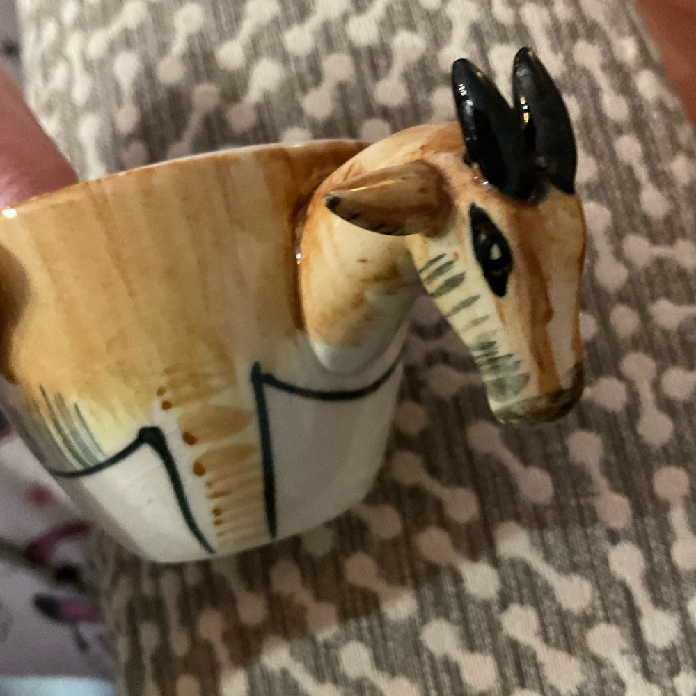 Animal Handle Ceramic‎ espresso Set - Picture 4 of 7
